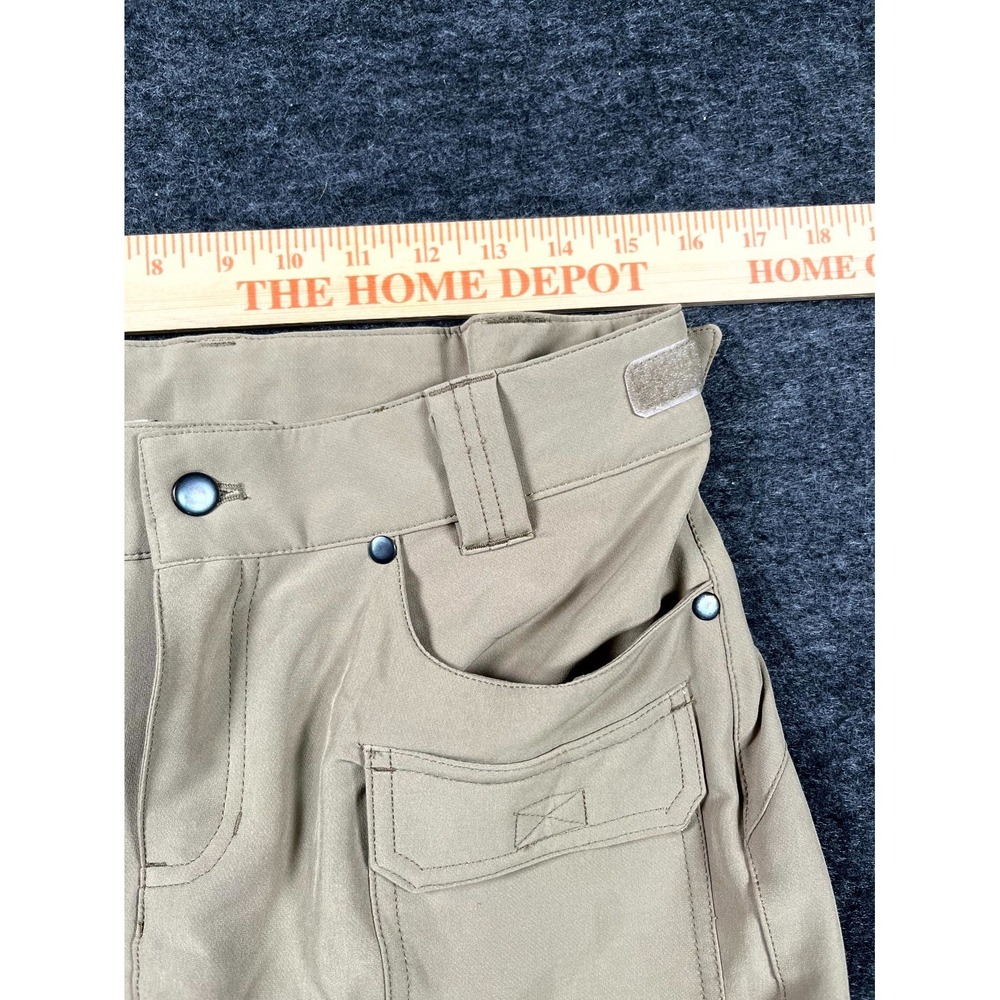 Girls With Guns Bootcut Cargo Pants Womens Medium Beige Stretch Hiking Outdoor - Picture 4 of 10